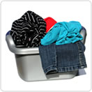 Suavizando la ropa al lavar